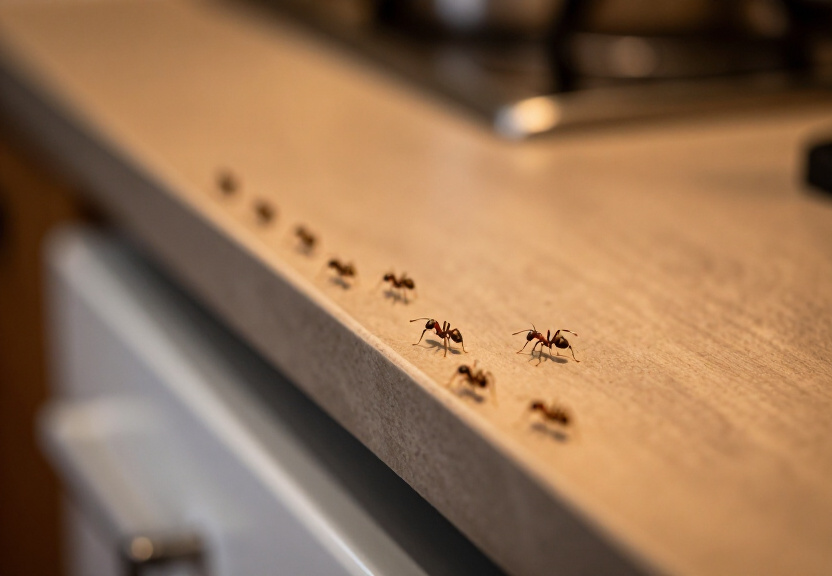 Ant Control in a Family Home